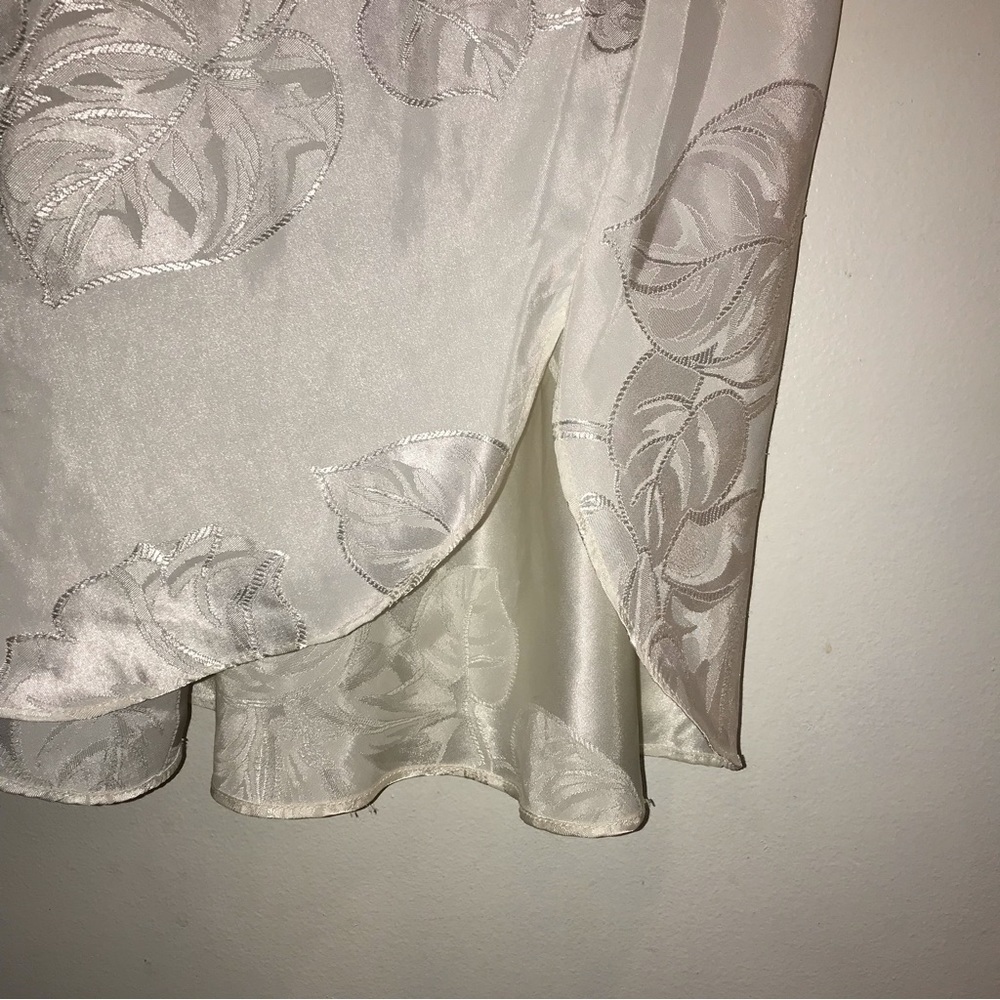 Natori Intimates Vintage Short 2 Piece Robe L and Nighty Set Robe L Nighty S - Picture 9 of 12